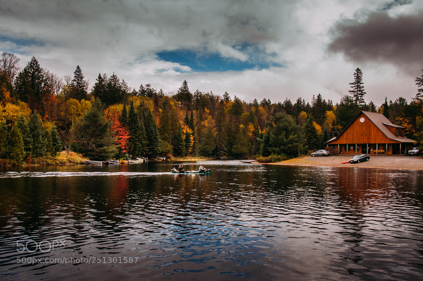 Nikon D90 sample photo. Canoeing algonquin park, ontario photography