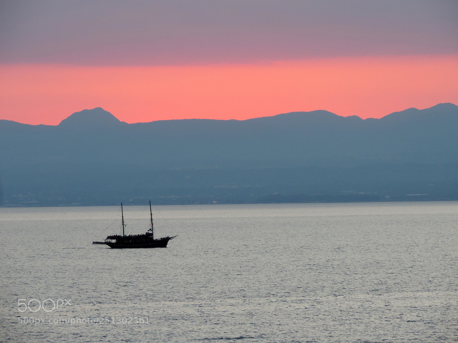 Nikon Coolpix P520 sample photo. Sunset in messinian bay photography