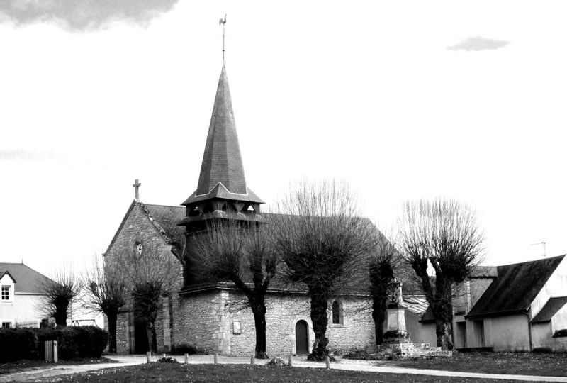 Canon PowerShot A1400 sample photo. Combleux l'église saint symphorien () photography