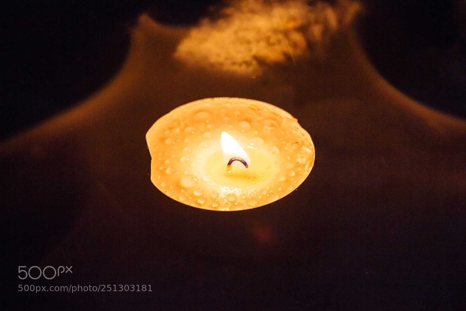 Canon EOS 650D (EOS Rebel T4i / EOS Kiss X6i) sample photo. Candle in the dark photography