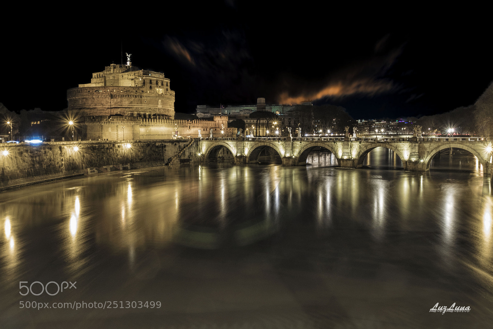 Canon EOS 750D (EOS Rebel T6i / EOS Kiss X8i) sample photo. Castel sant'angelo photography