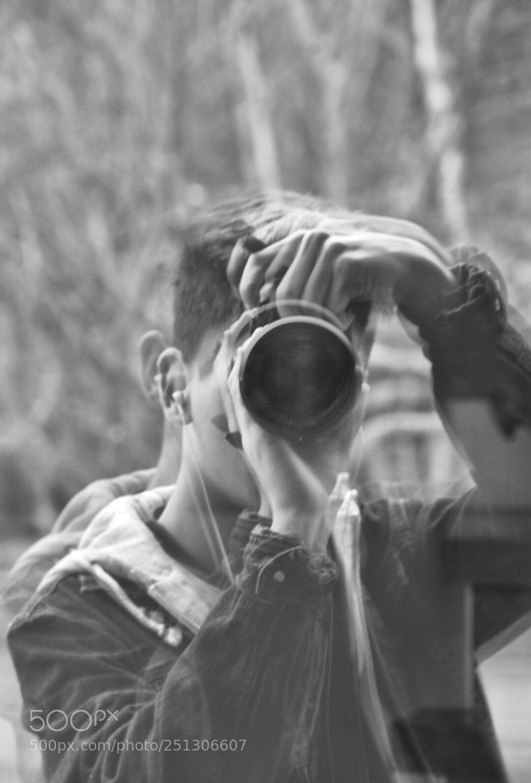Nikon D5600 sample photo. Boy with camera  photography