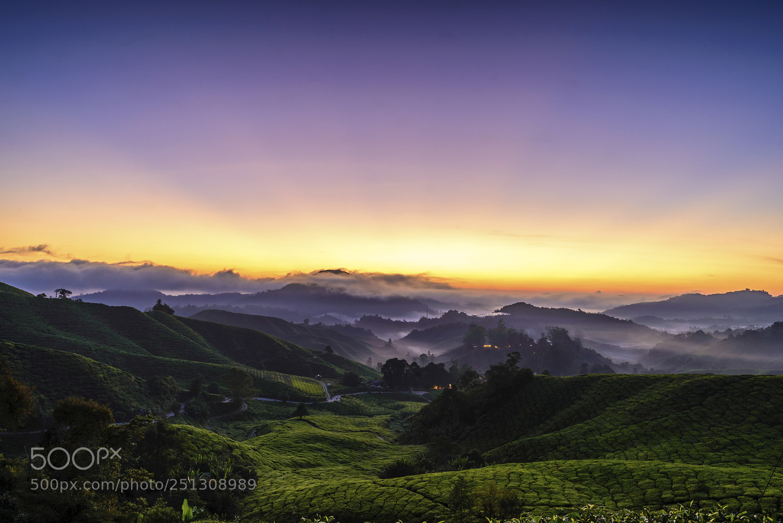 Nikon D610 sample photo. Before sunrise at boh photography