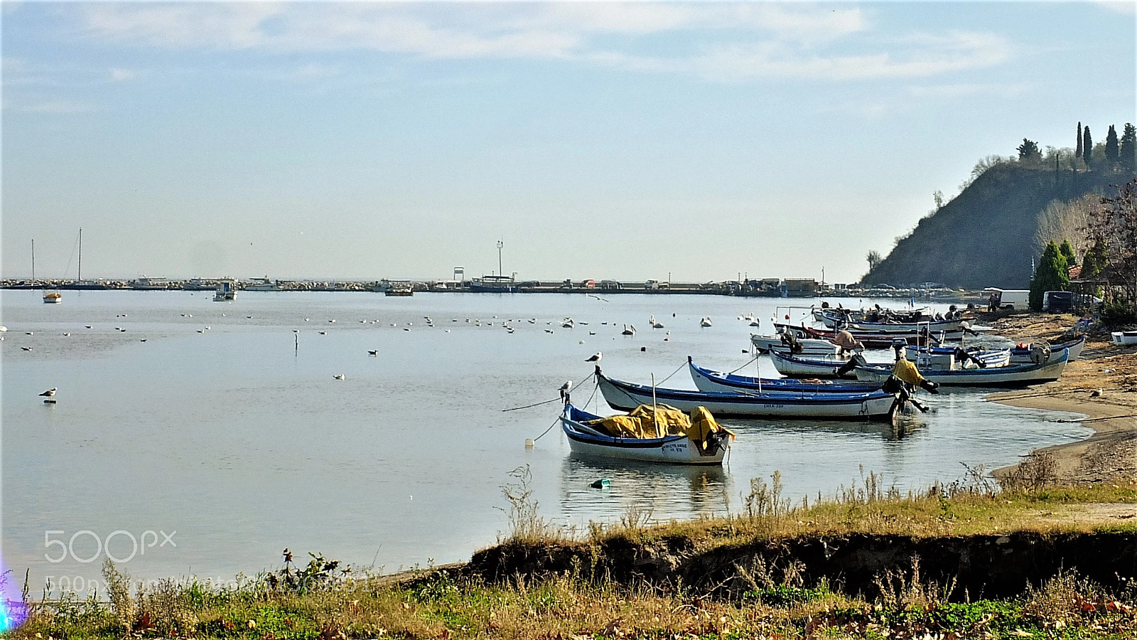 Fujifilm X-S1 sample photo. Port of methoni photography