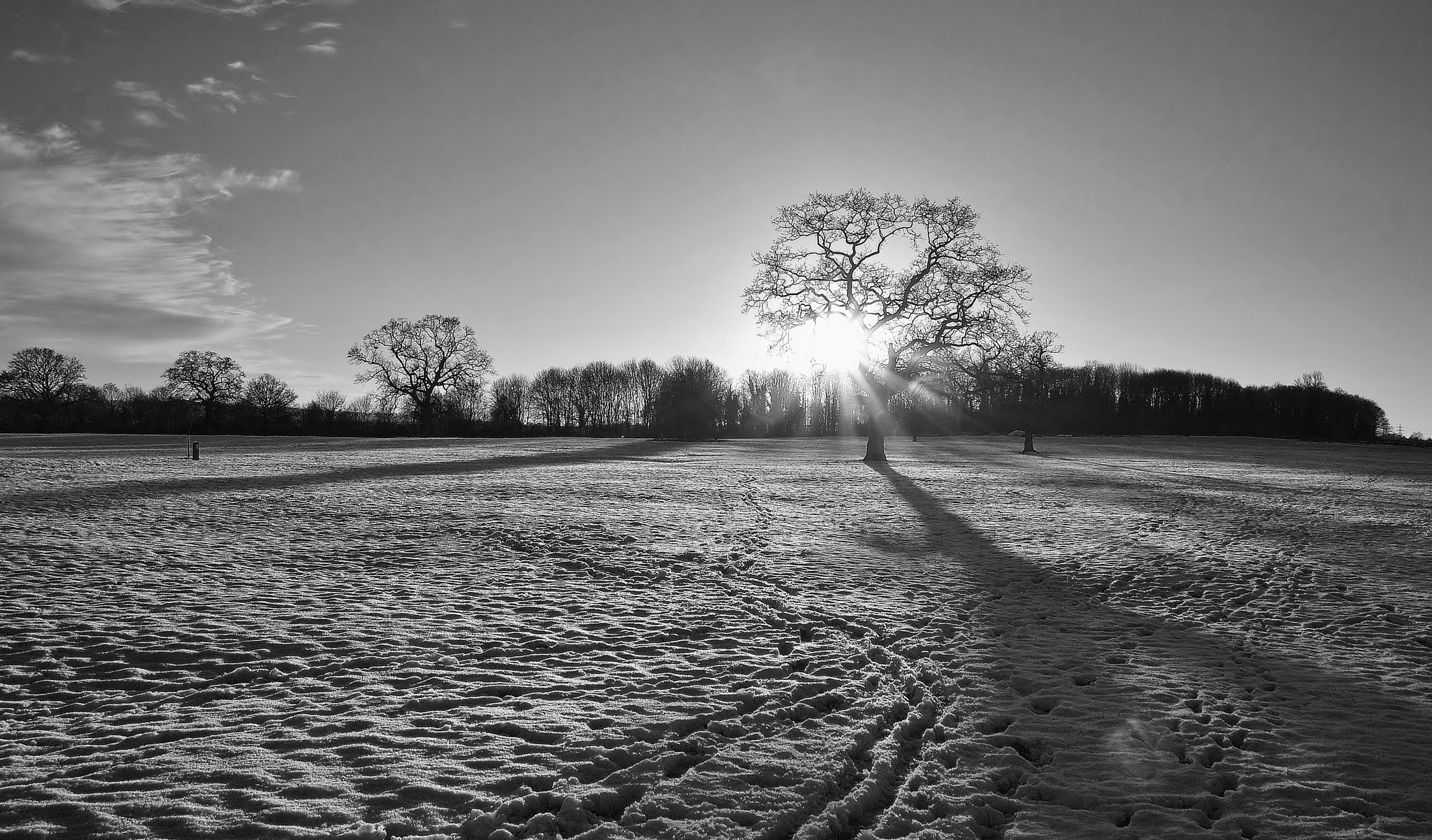 Sony Alpha DSLR-A380 sample photo. A winter sunset ... photography