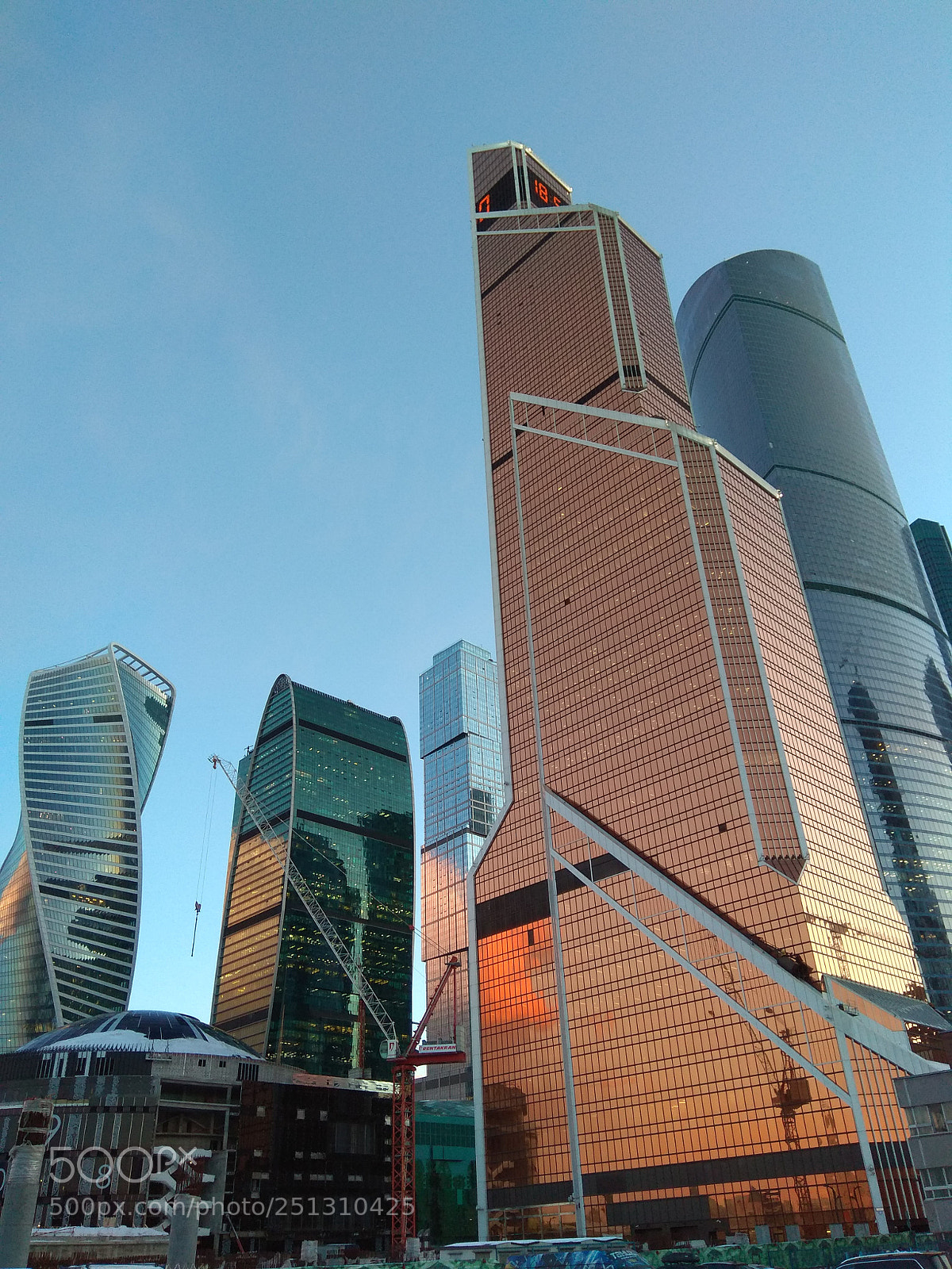 Xiaomi Redmi Note 4 sample photo. Sunset in the city photography