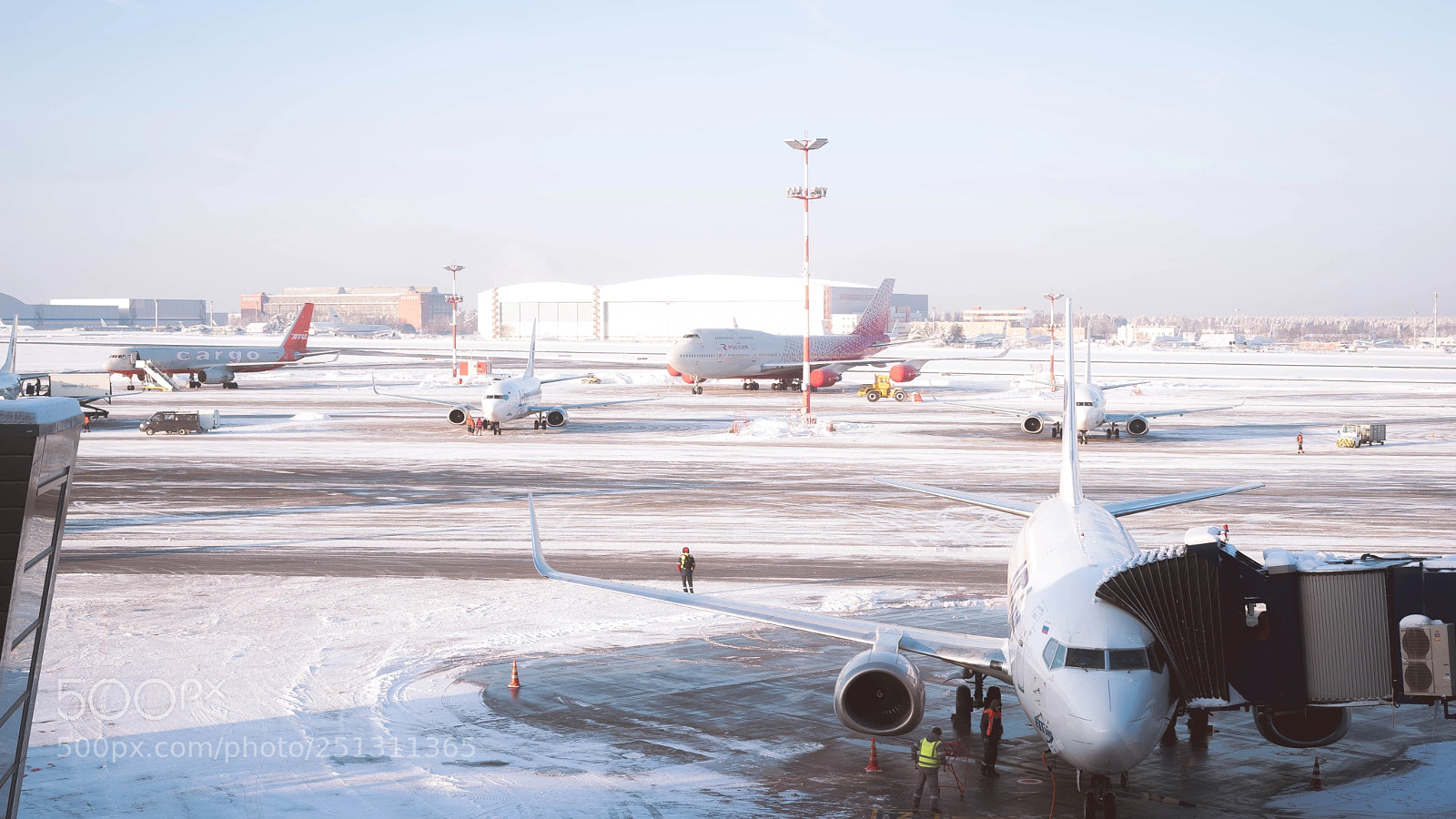 Sony a7 sample photo. Vnukovo international airport photography