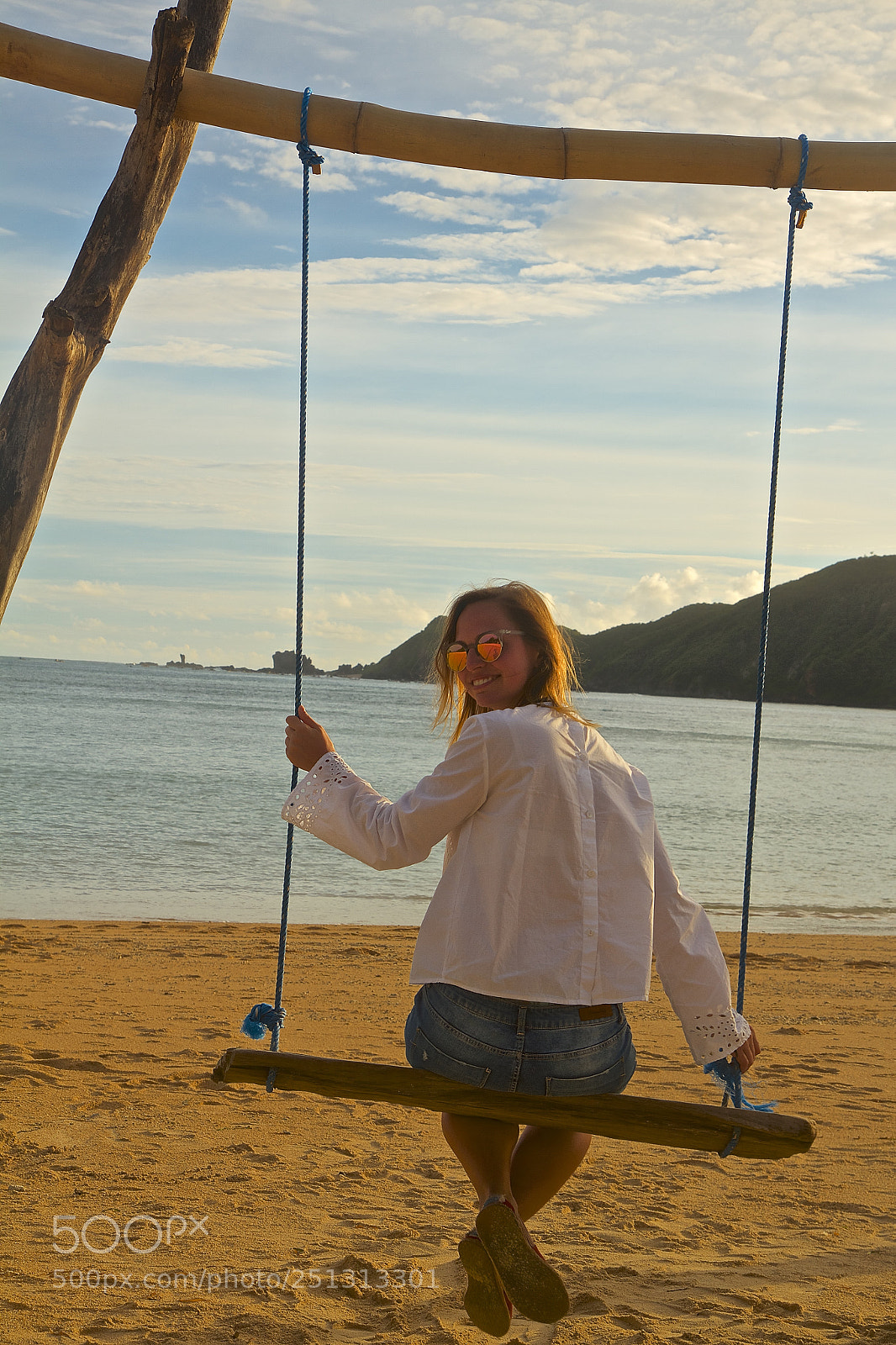 Canon EOS 7D sample photo. Lombok swing photography