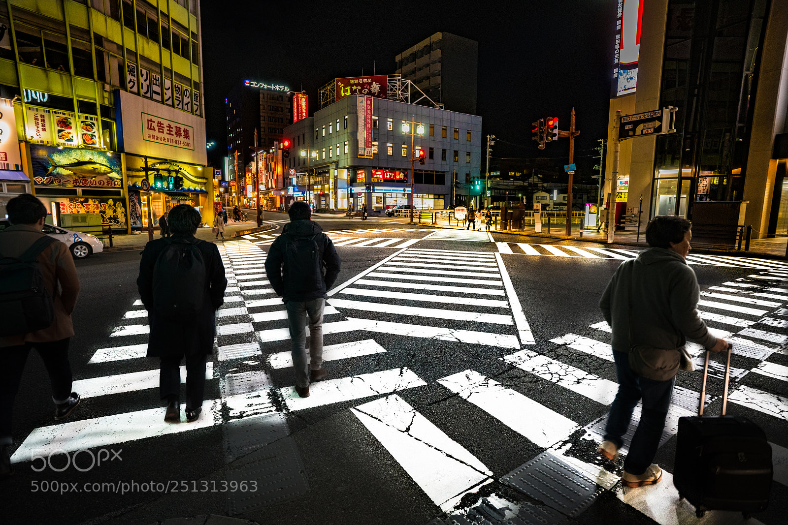 Sony a7R II sample photo. Akita crossing photography