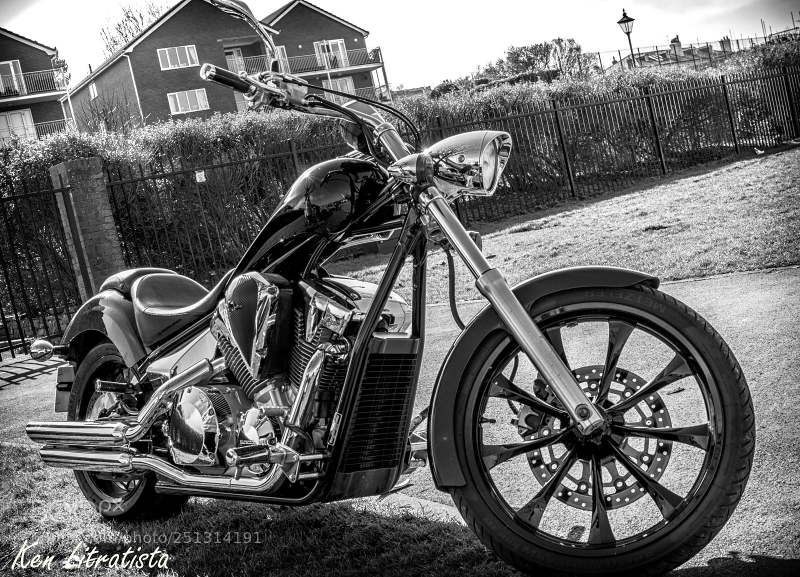 Pentax K-5 sample photo. Custom bike photography