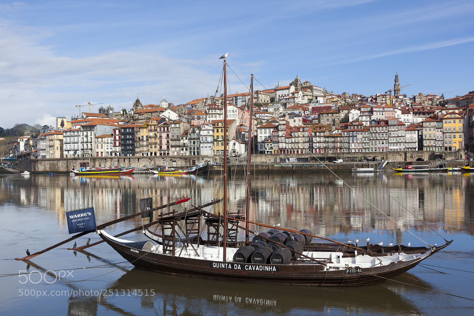 Canon EOS 5D Mark II sample photo. Warre's port wine boat photography