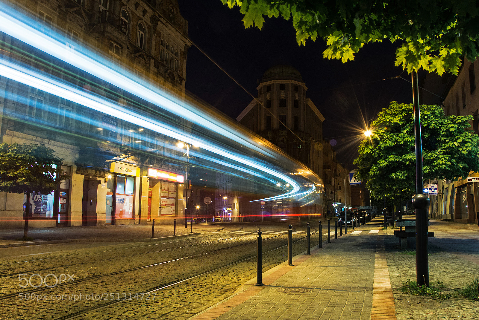 Nikon D5200 sample photo. Zabrze by night photography