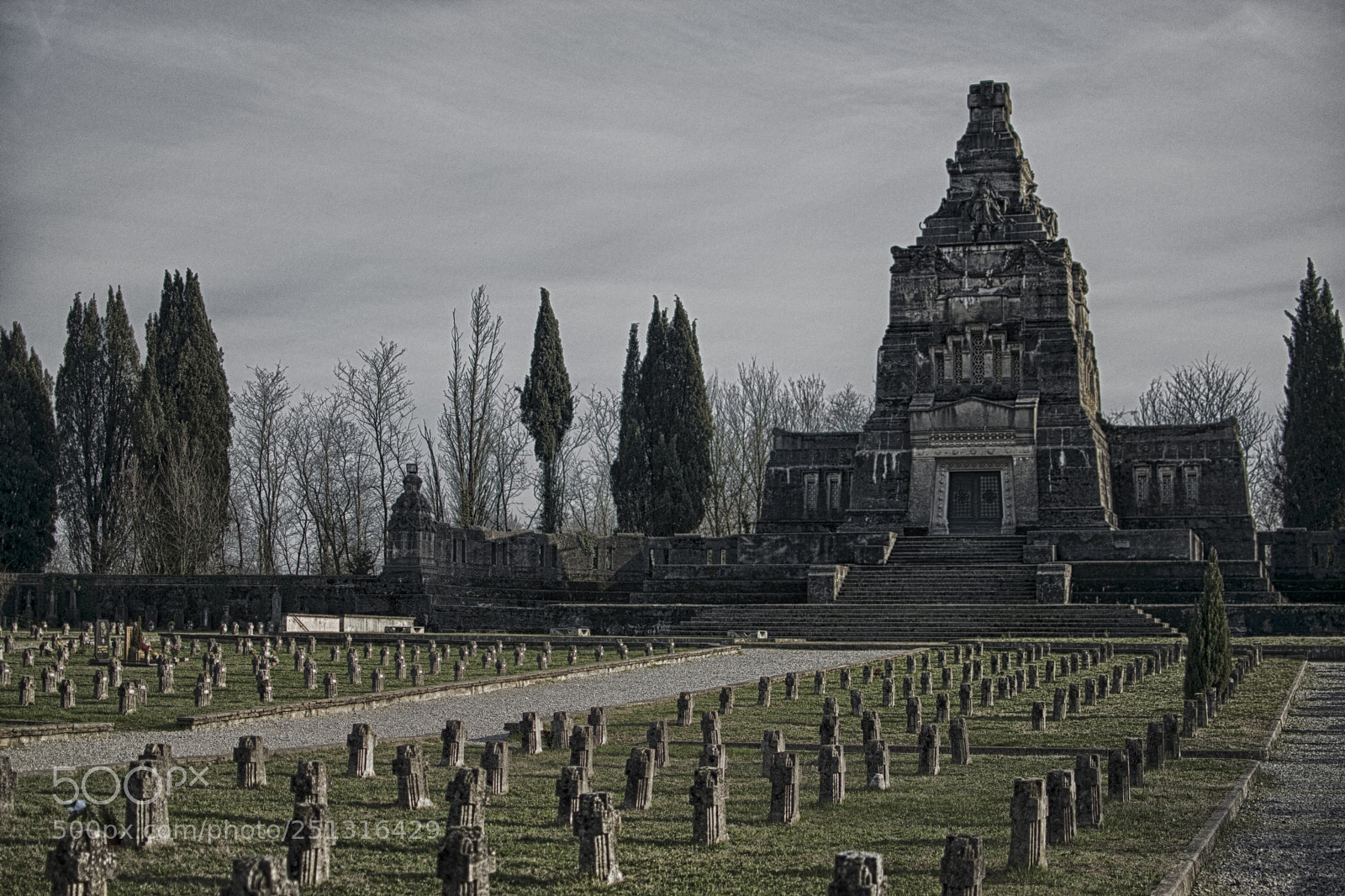 Nikon D3300 sample photo. Cimitero di crespi d'adda photography