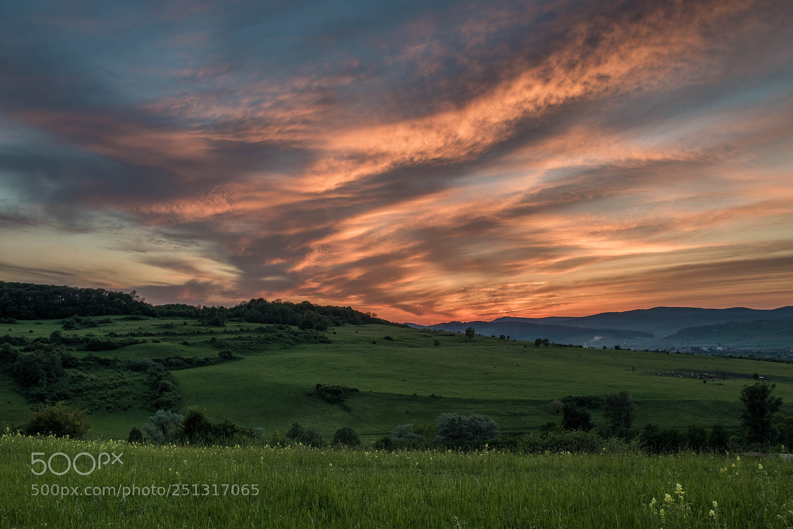Nikon D5500 sample photo. Sunset romania photography