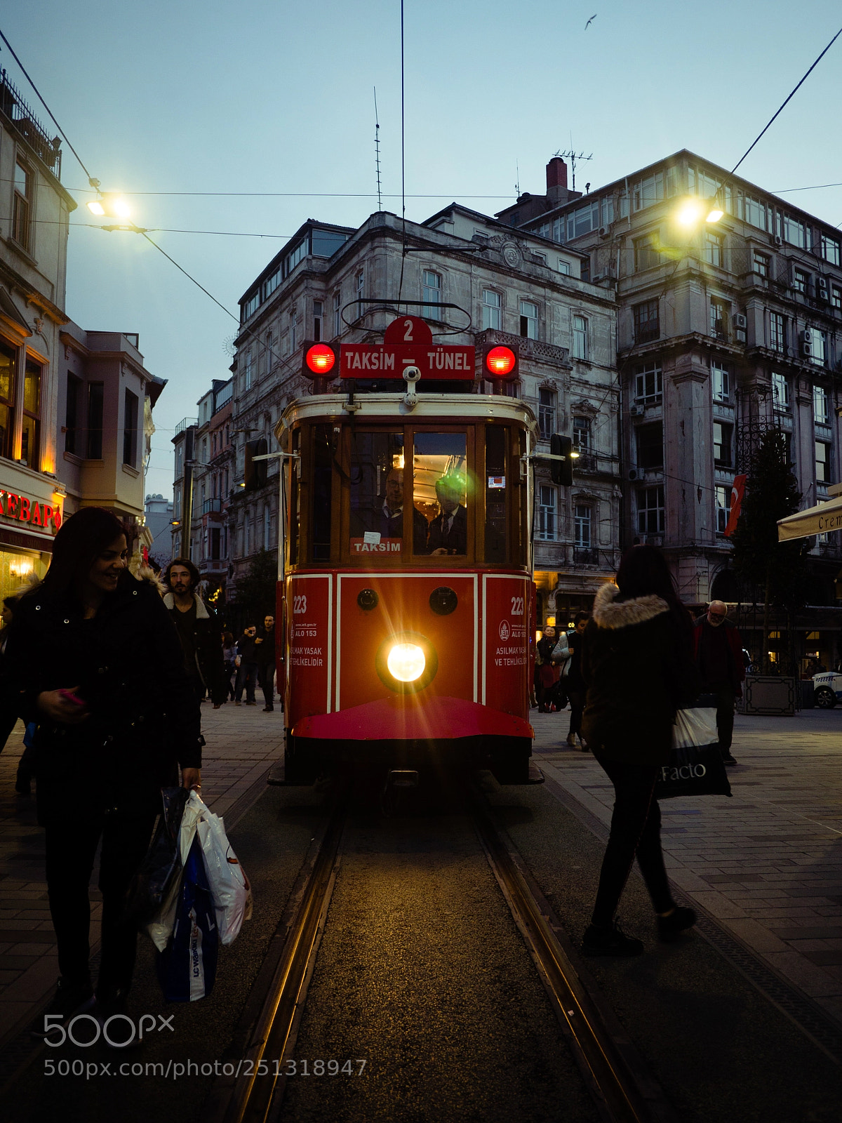 Panasonic Lumix DMC-GH3 sample photo. Istanbul tram photography