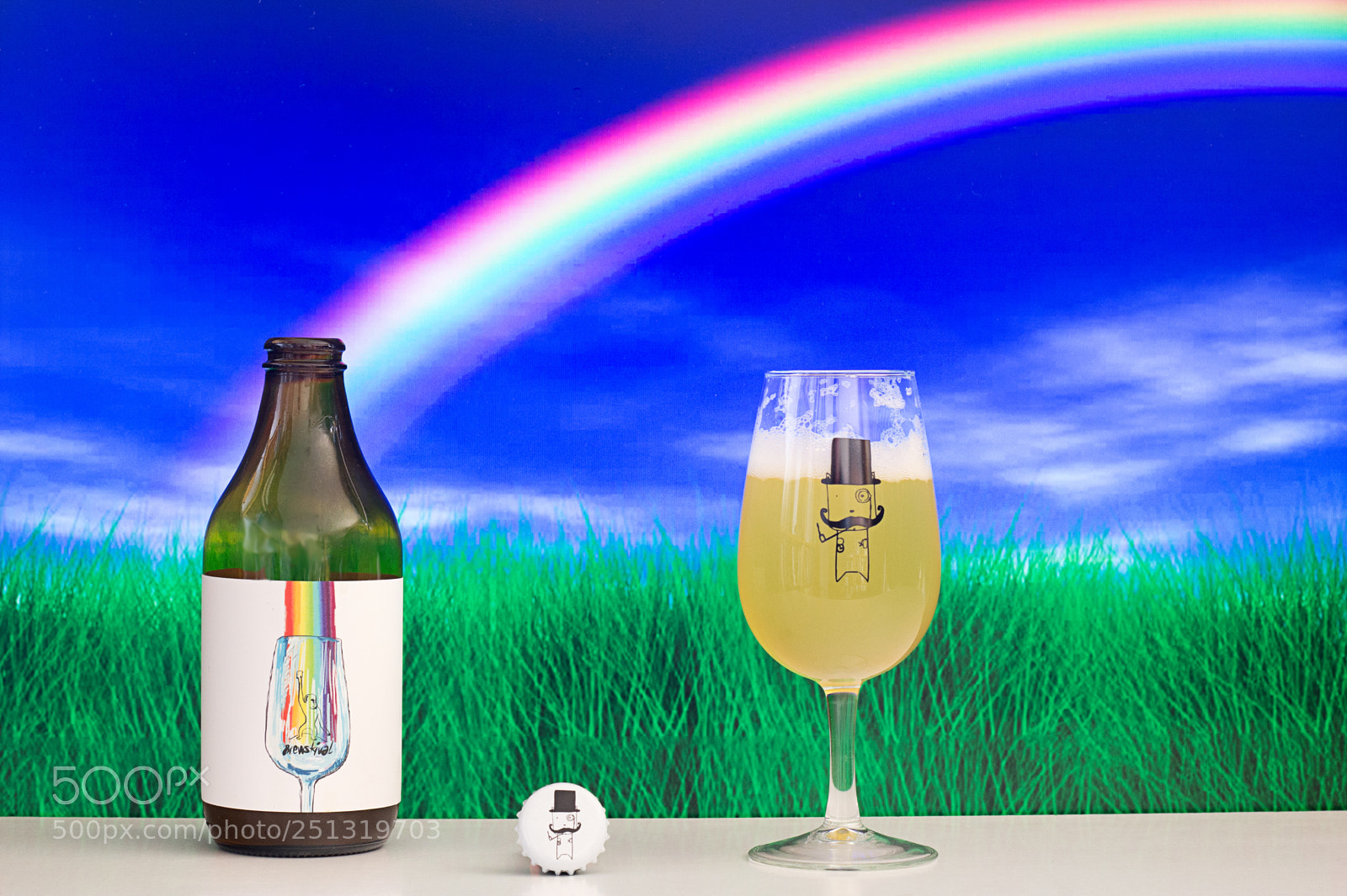 Canon EOS 60D sample photo. Brewskival pilsner & arc-en-ciel photography