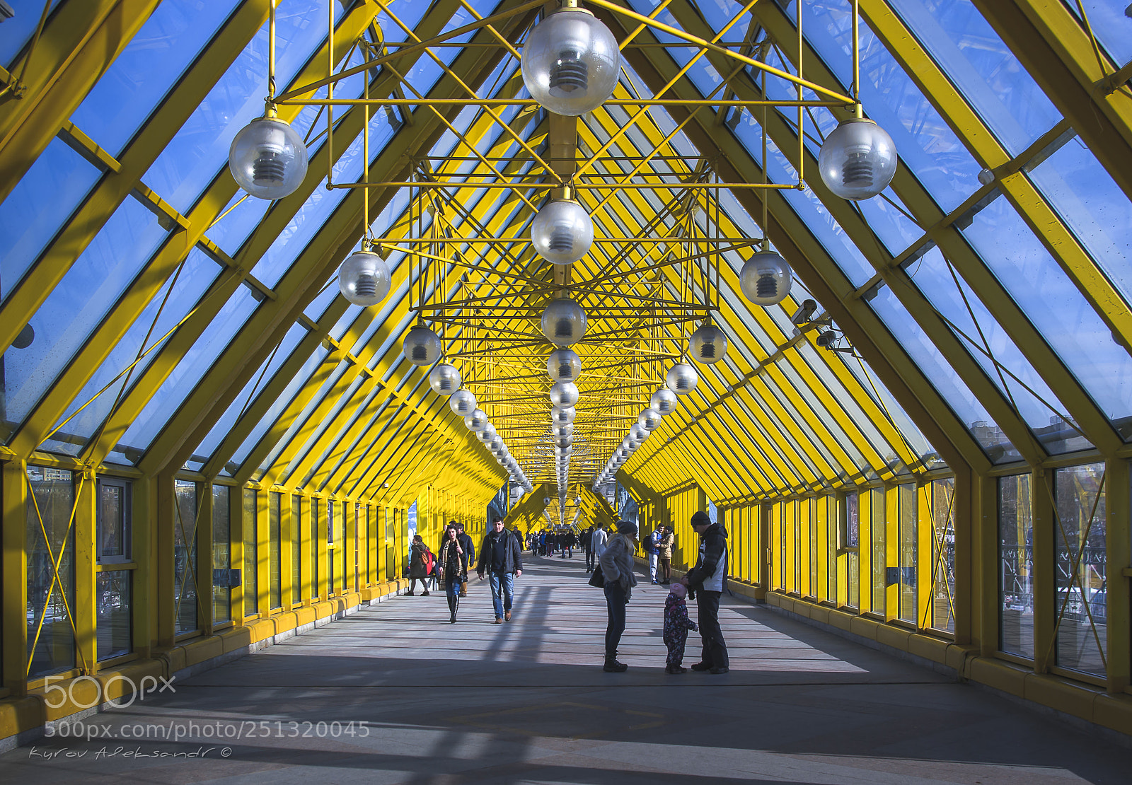 Pentax K20D sample photo. Pushkin (andreevsky) bridge, moscow. photography