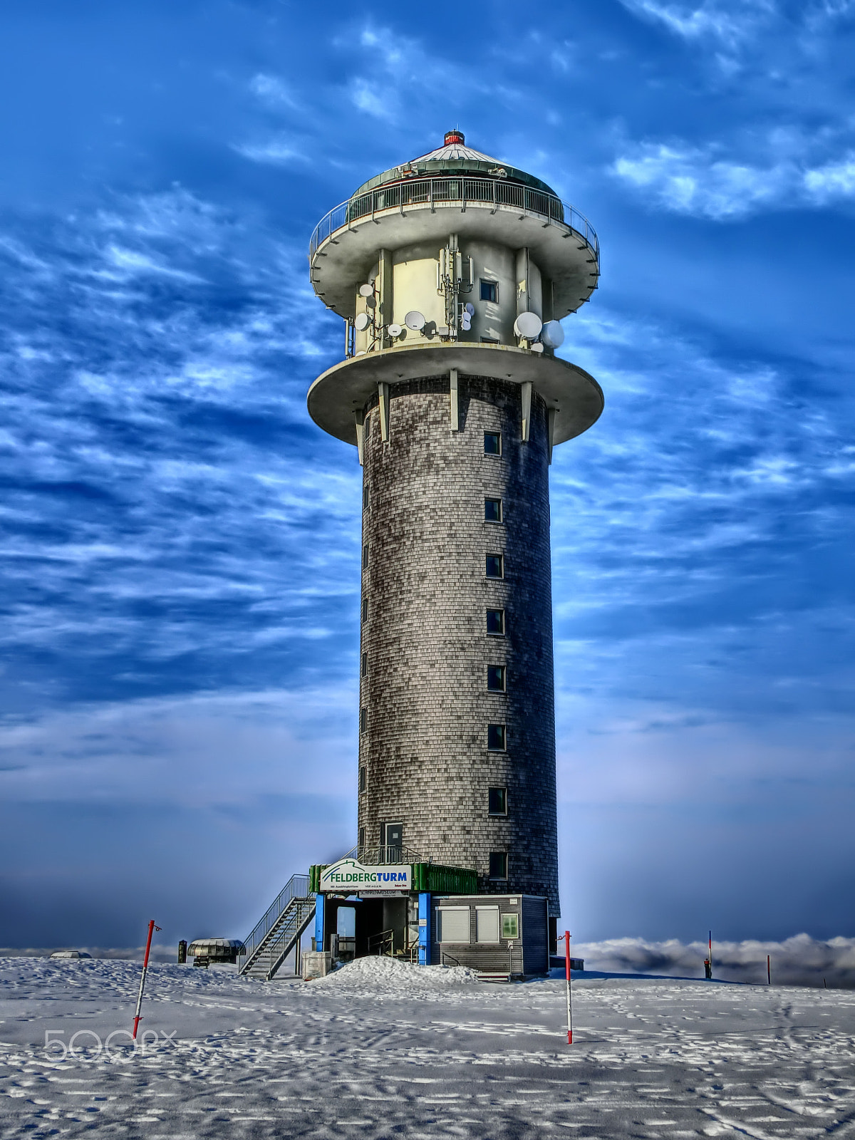 CASIO EX-100 sample photo. Feldbergturm photography
