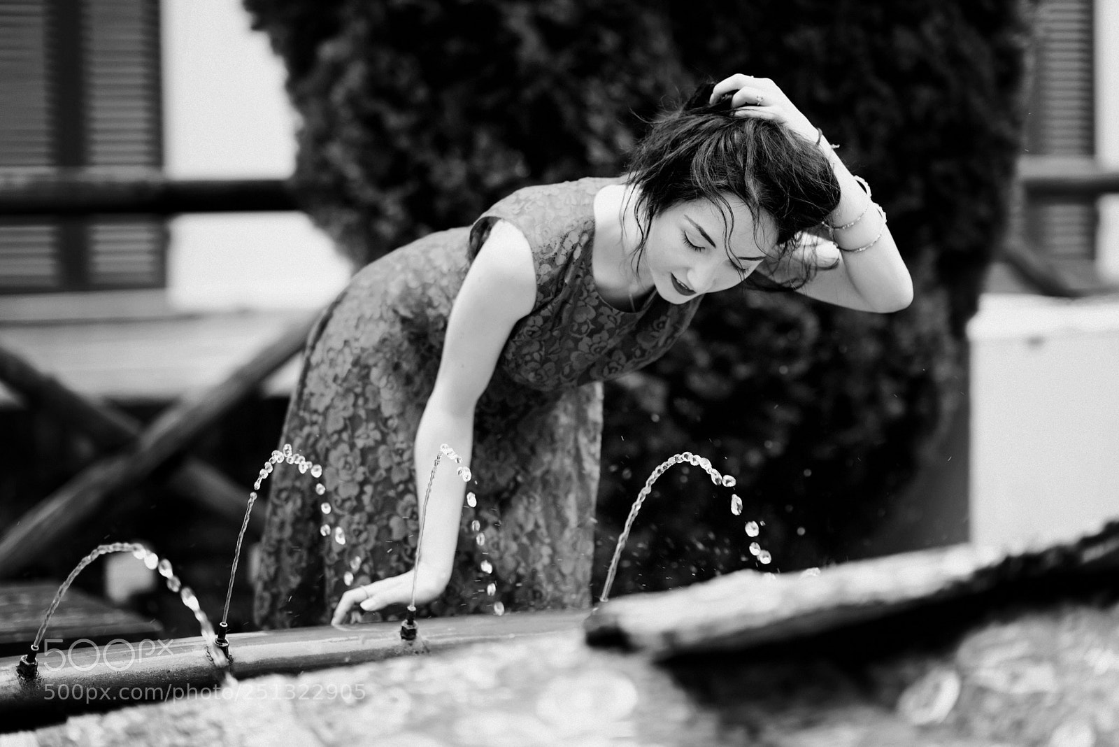 Nikon D810 sample photo. Fountain photography