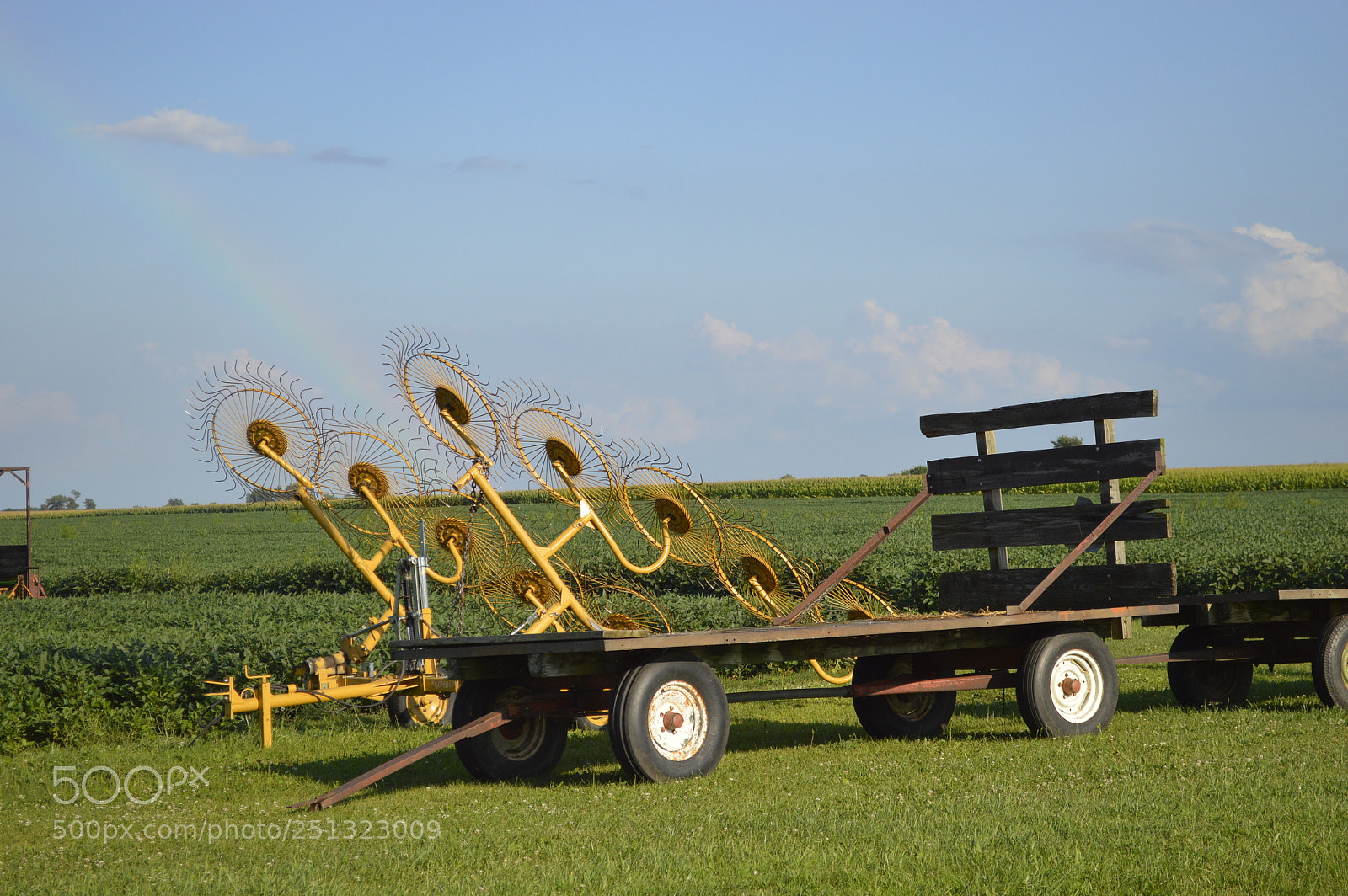 Nikon D3200 sample photo. Harvest rainbow photography