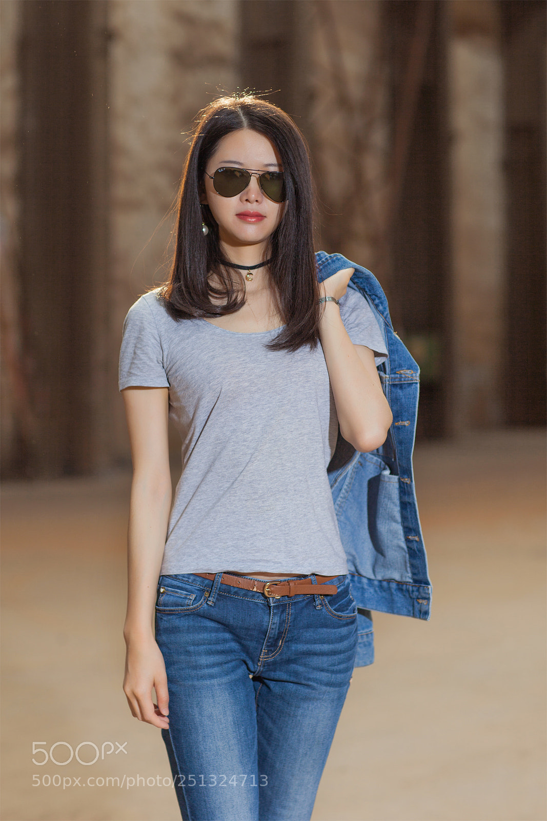 Canon EOS 5D Mark II sample photo. Cool girl photography
