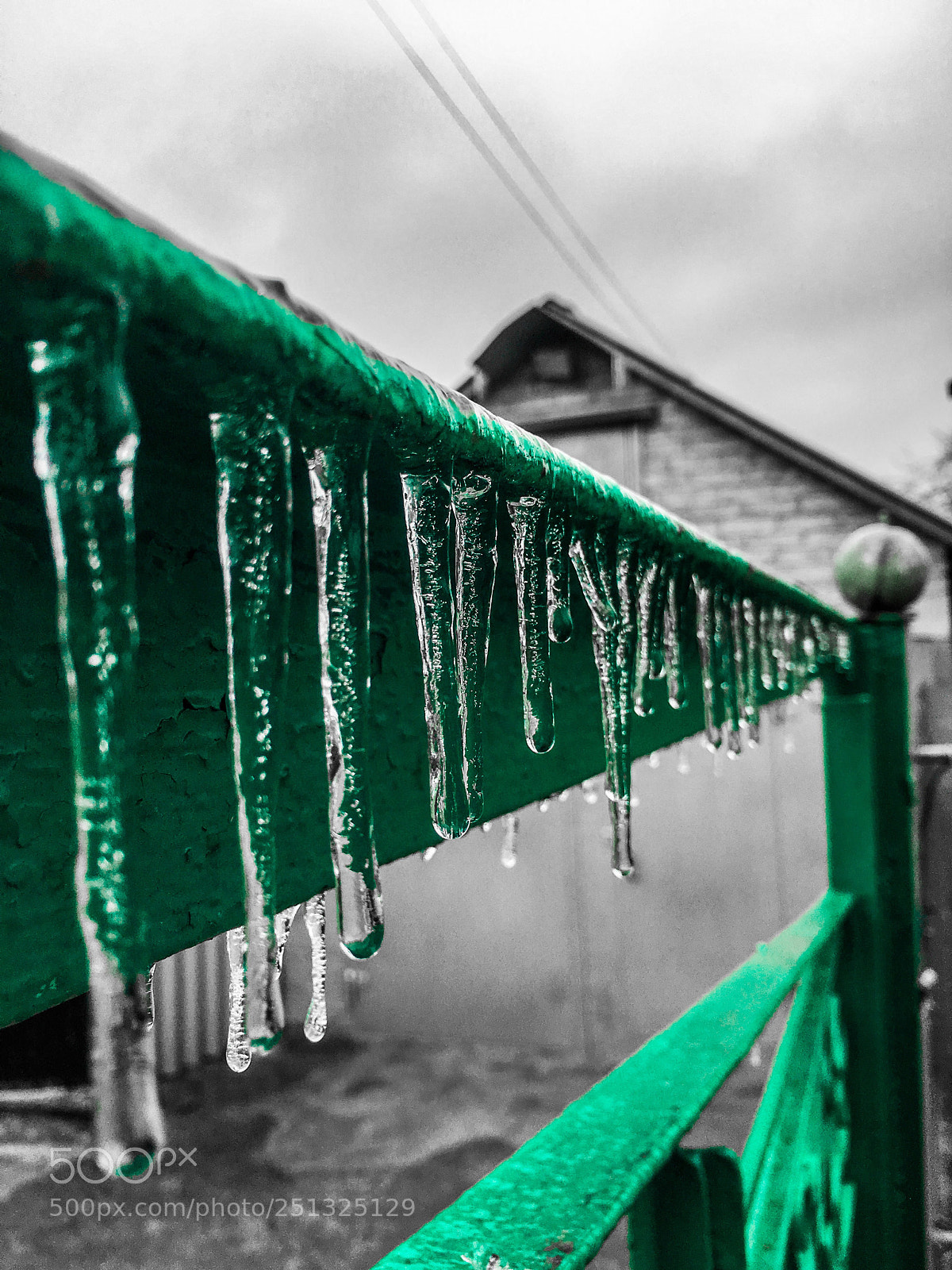 Apple iPhone 6s Plus sample photo. Icicle  photography