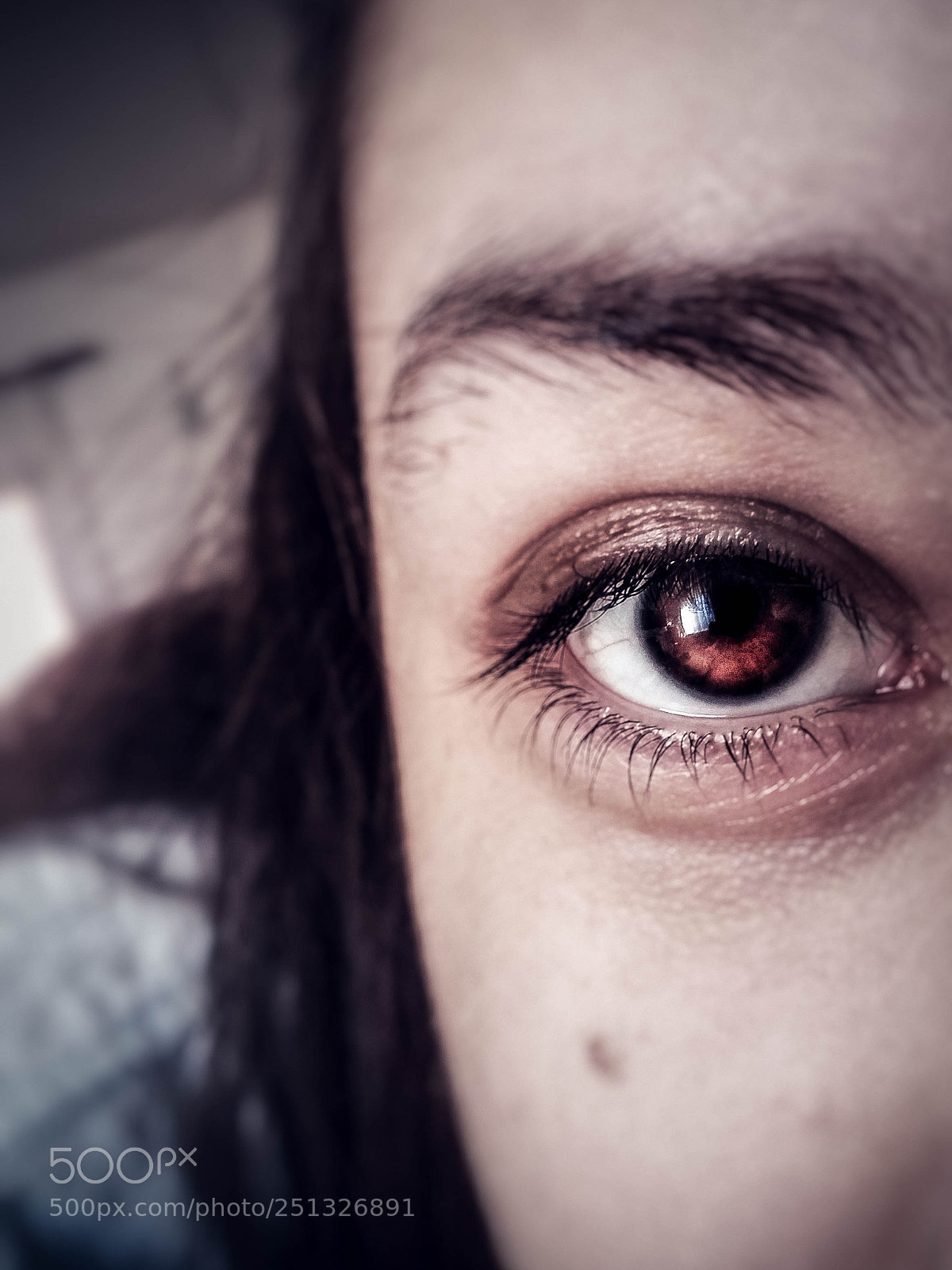 LG G3 sample photo. Eye photography