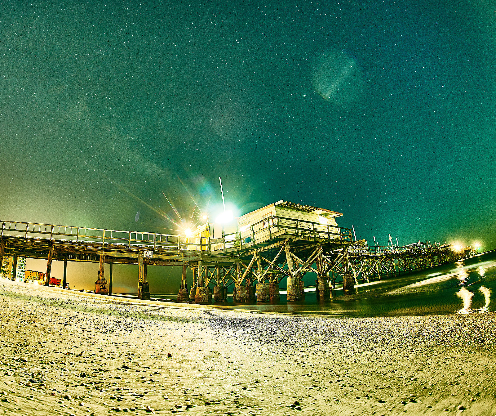 Nikon D800E sample photo. Long pier photography