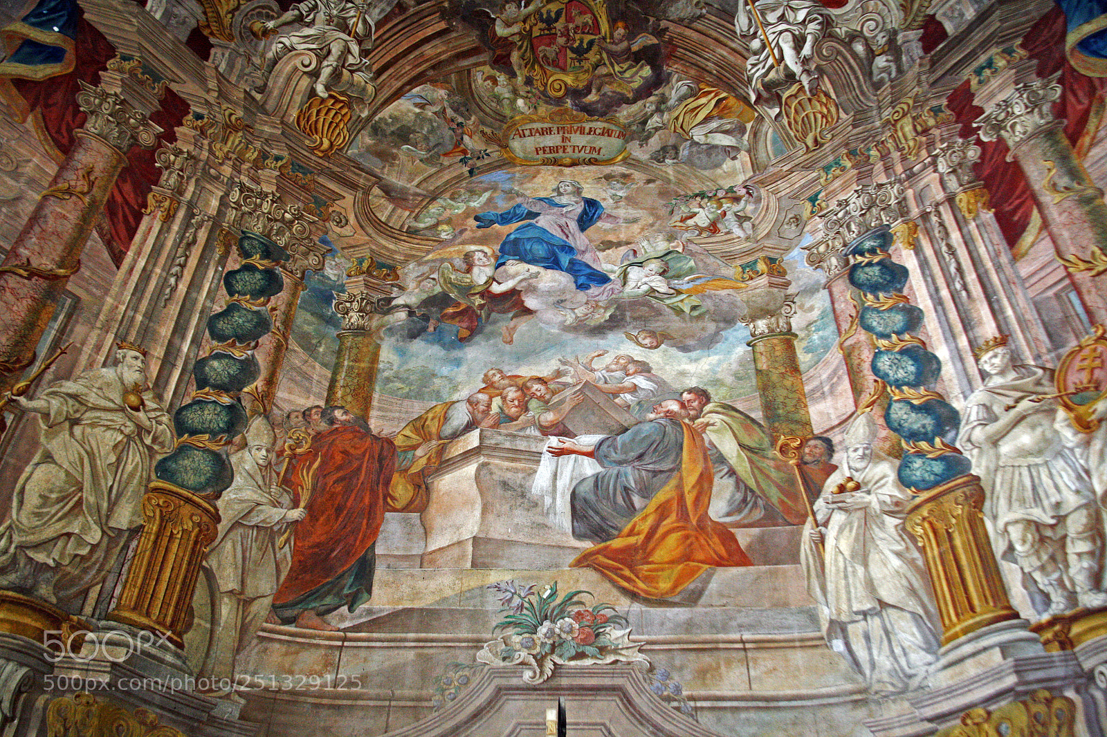 Canon EOS 5D sample photo. Church of st.mary's assumption,samobor,croatia,14 photography