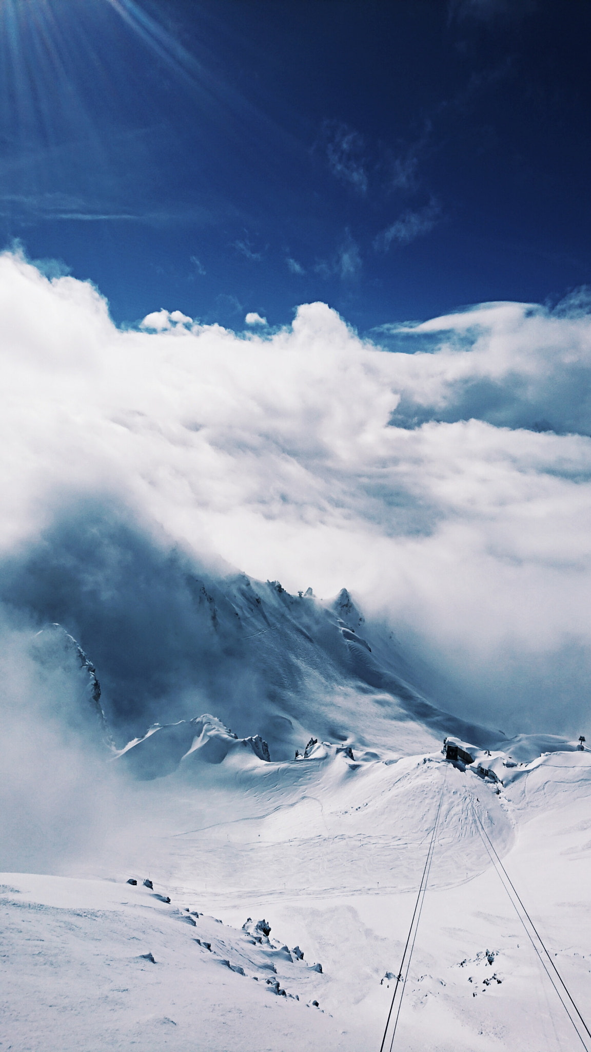 Sony Xperia Z5 sample photo. Above the clouds photography