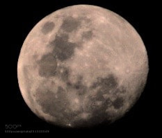 Nikon D7200 sample photo. Tonight moon illuminated 96% photography