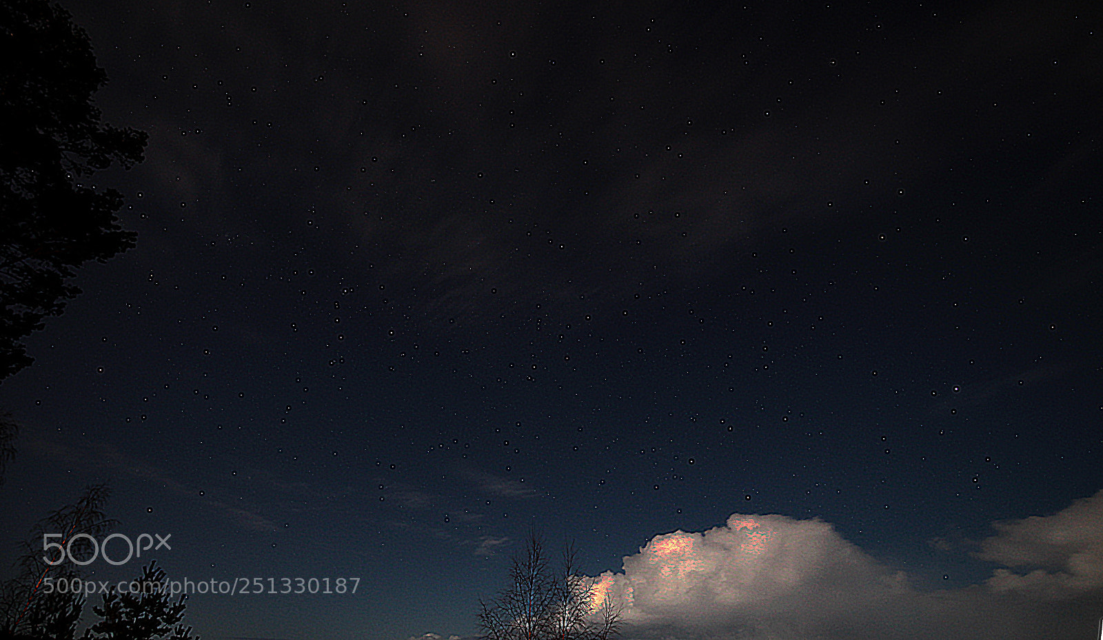 Canon EOS 5D Mark II sample photo. Night sky space photography
