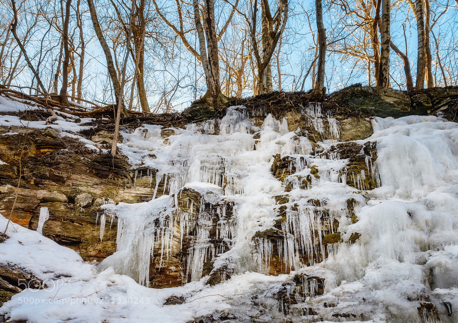 Nikon D7000 sample photo. Wall of ice photography