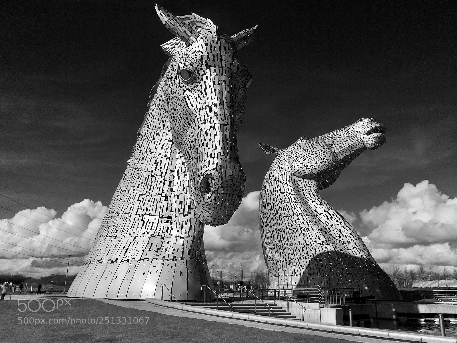Apple iPhone SE sample photo. Kelpies photography