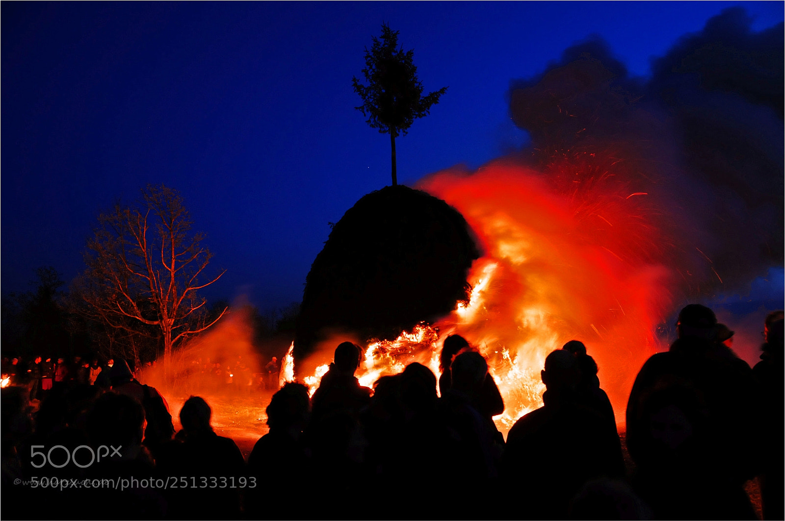 Nikon D300 sample photo. Osterfeuer photography