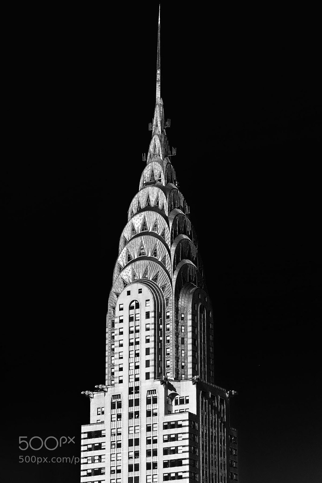Canon EOS 5D sample photo. New york city chrysler photography