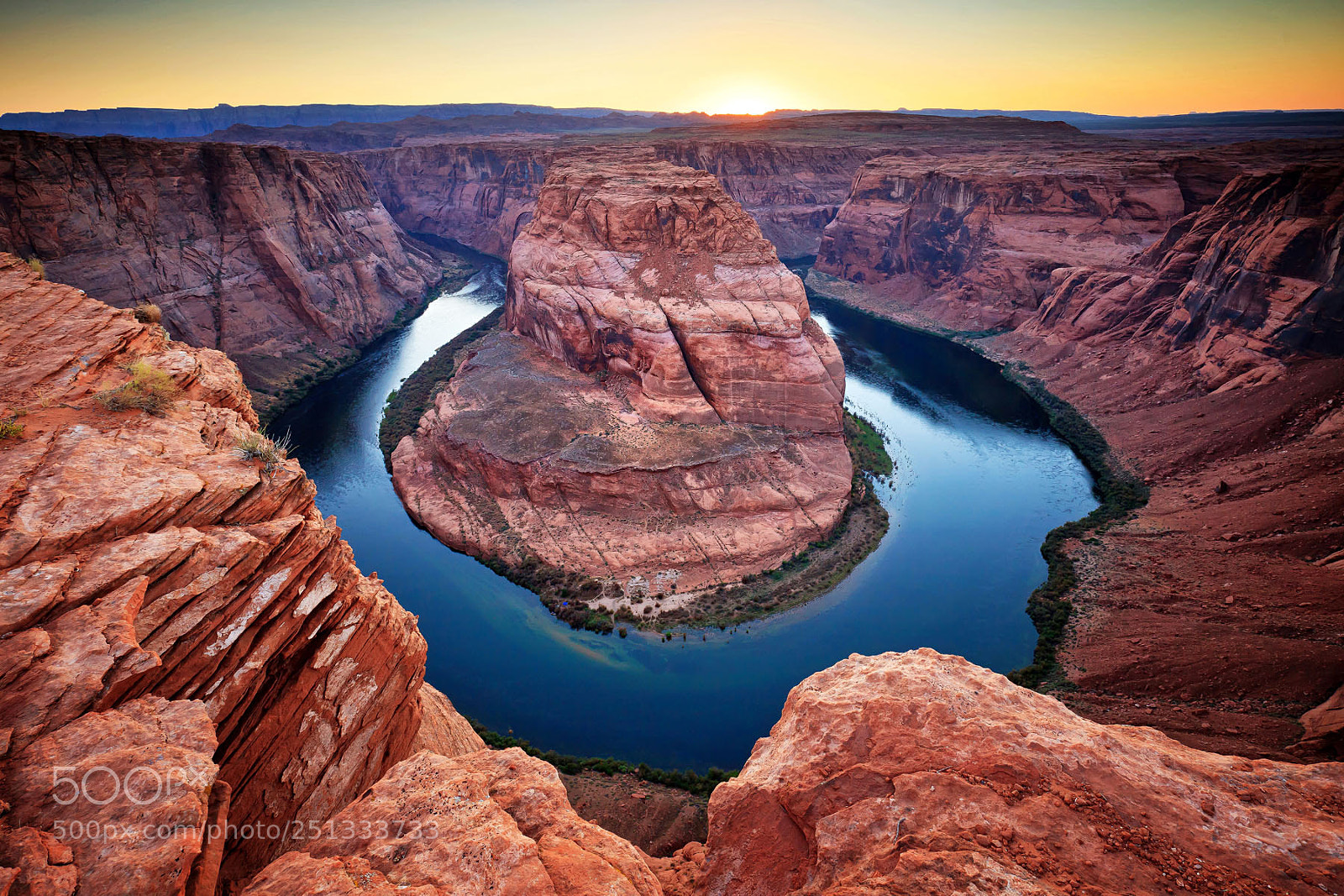 Canon EOS 5D Mark II sample photo. Horseshoe bend page arizona 1 photography
