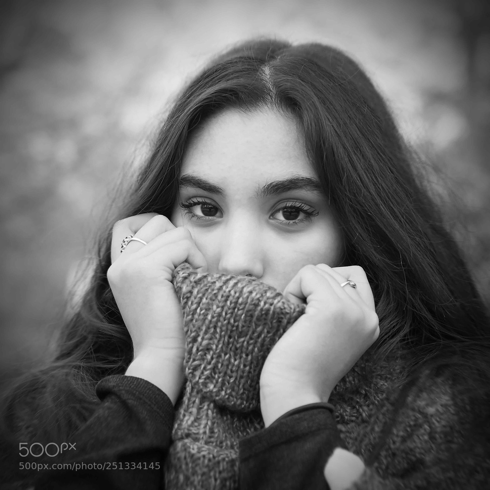 Nikon D610 sample photo. Portrait in black and photography