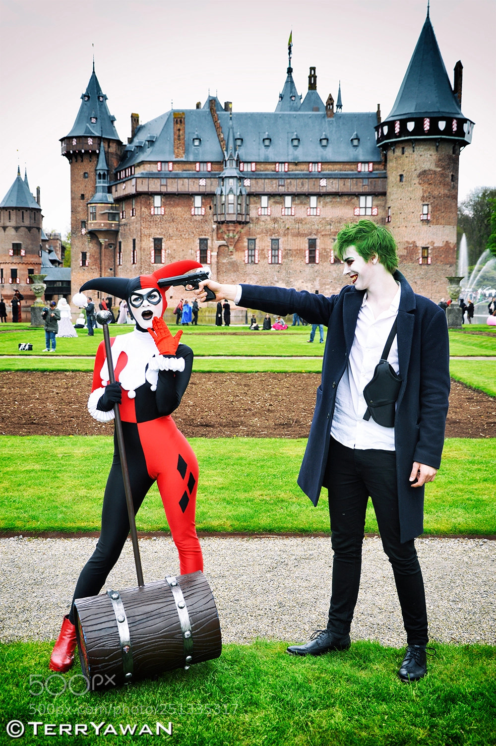 Nikon D3200 sample photo. When harley met joker... photography