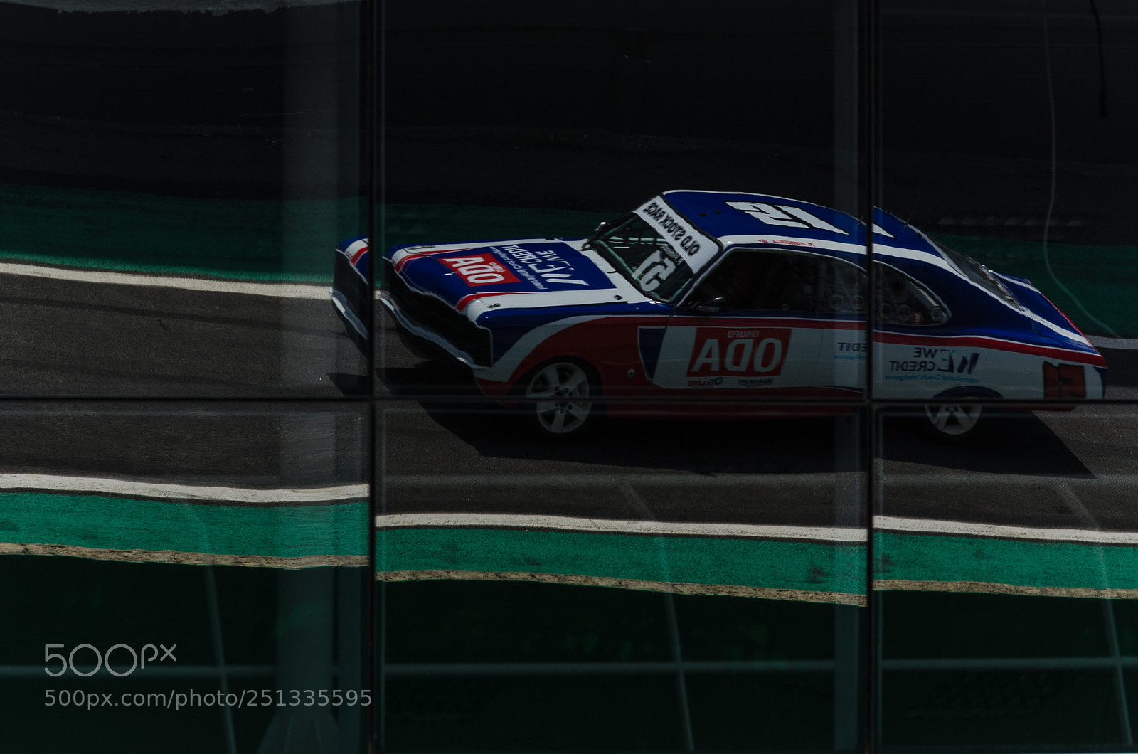Nikon D5100 sample photo. Racecar reflexion photography