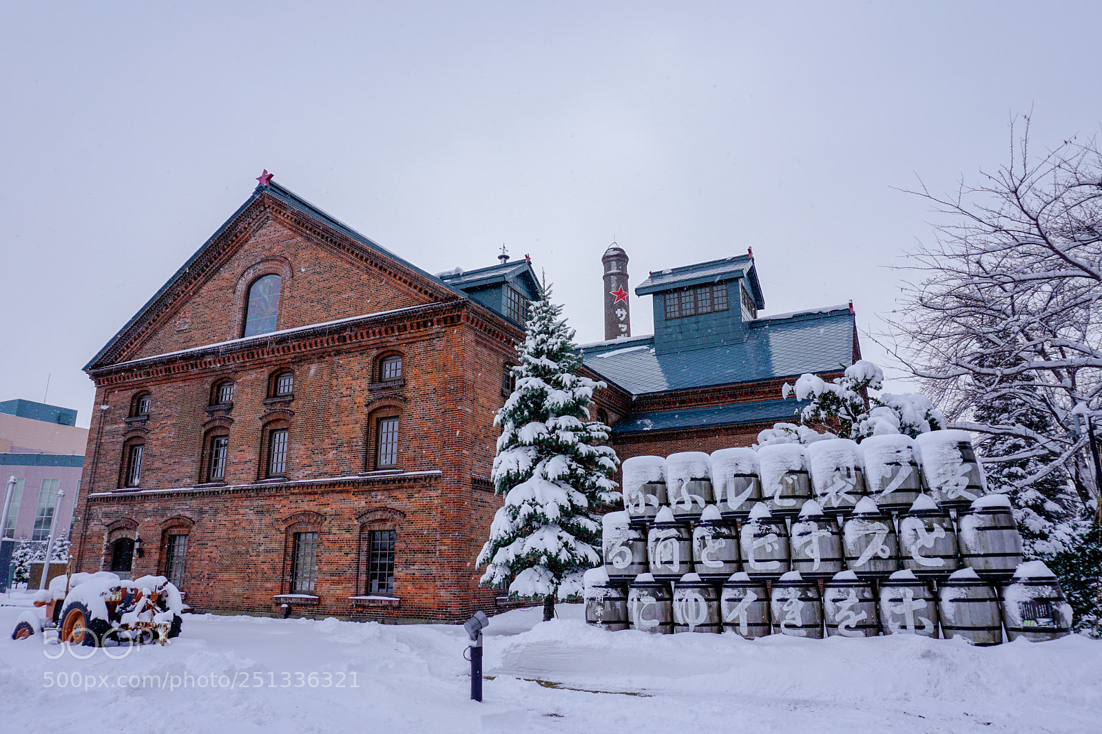 Sony a6000 sample photo. Sapporo beer museum photography