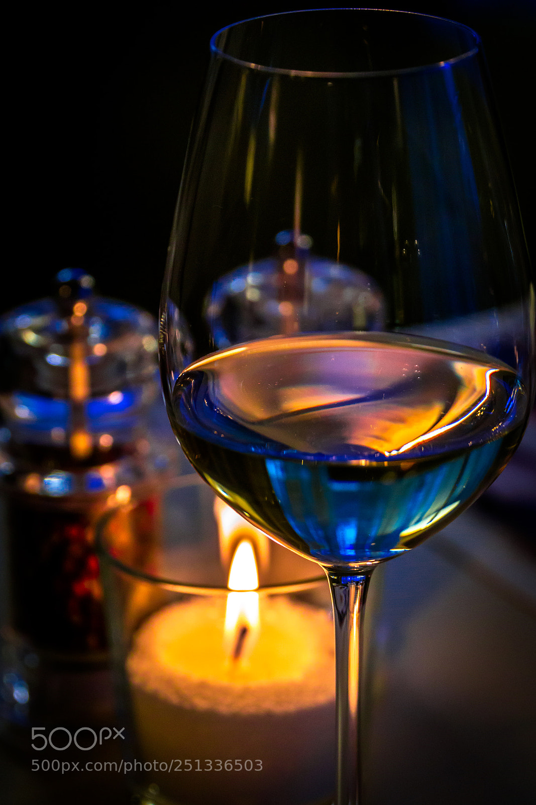 Sony a6000 sample photo. Twilight wine photography