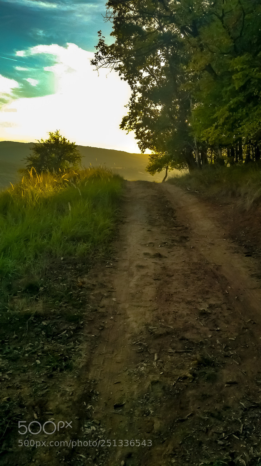 HUAWEI P9 LITE sample photo. Empty road photography