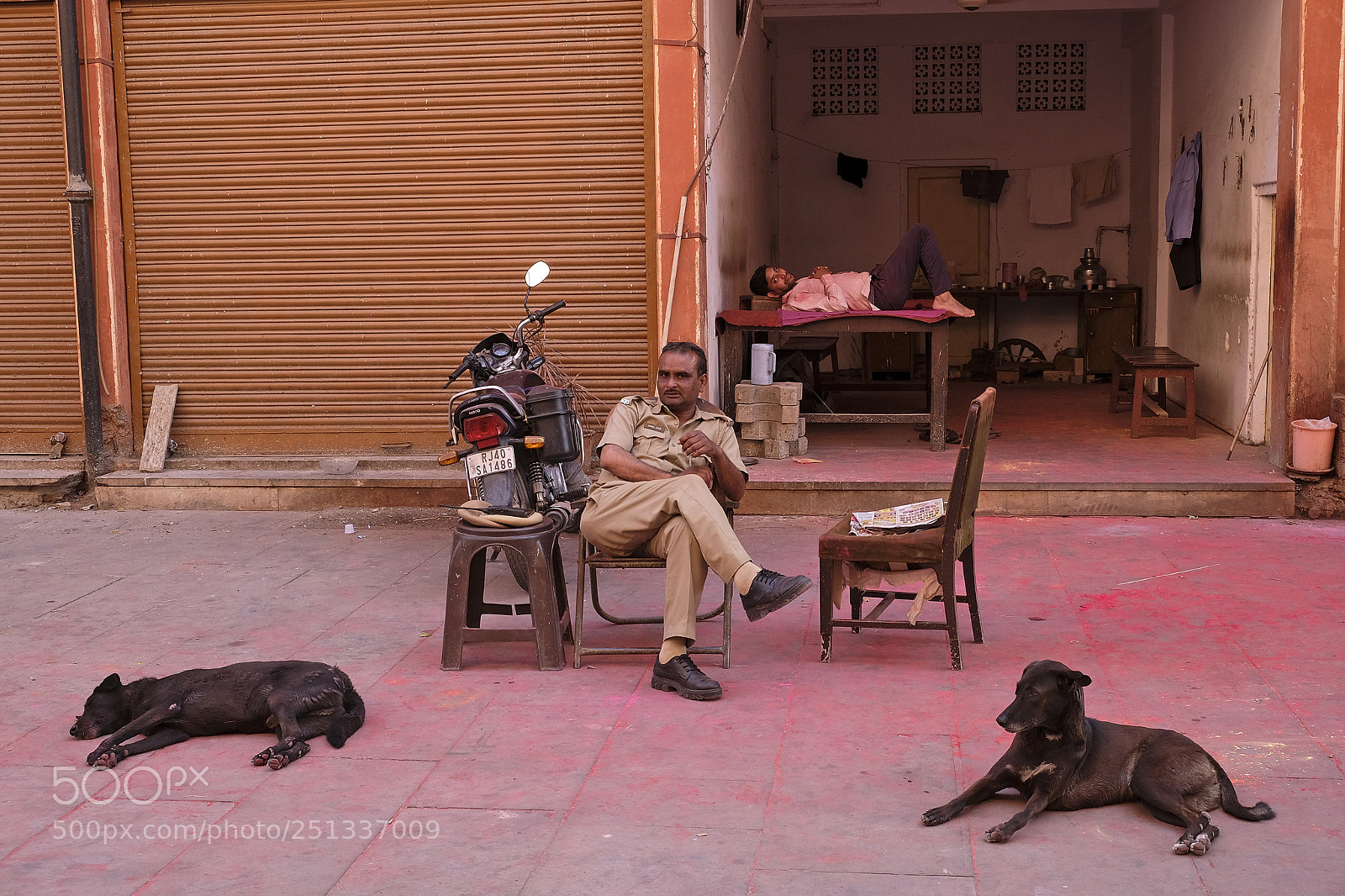 Fujifilm X-T2 sample photo. After holi festival photography