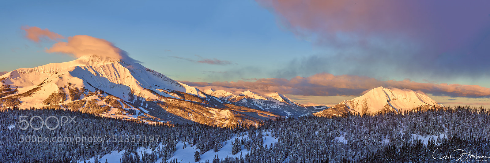 Sony a7R III sample photo. Big sky sunrise panorama photography