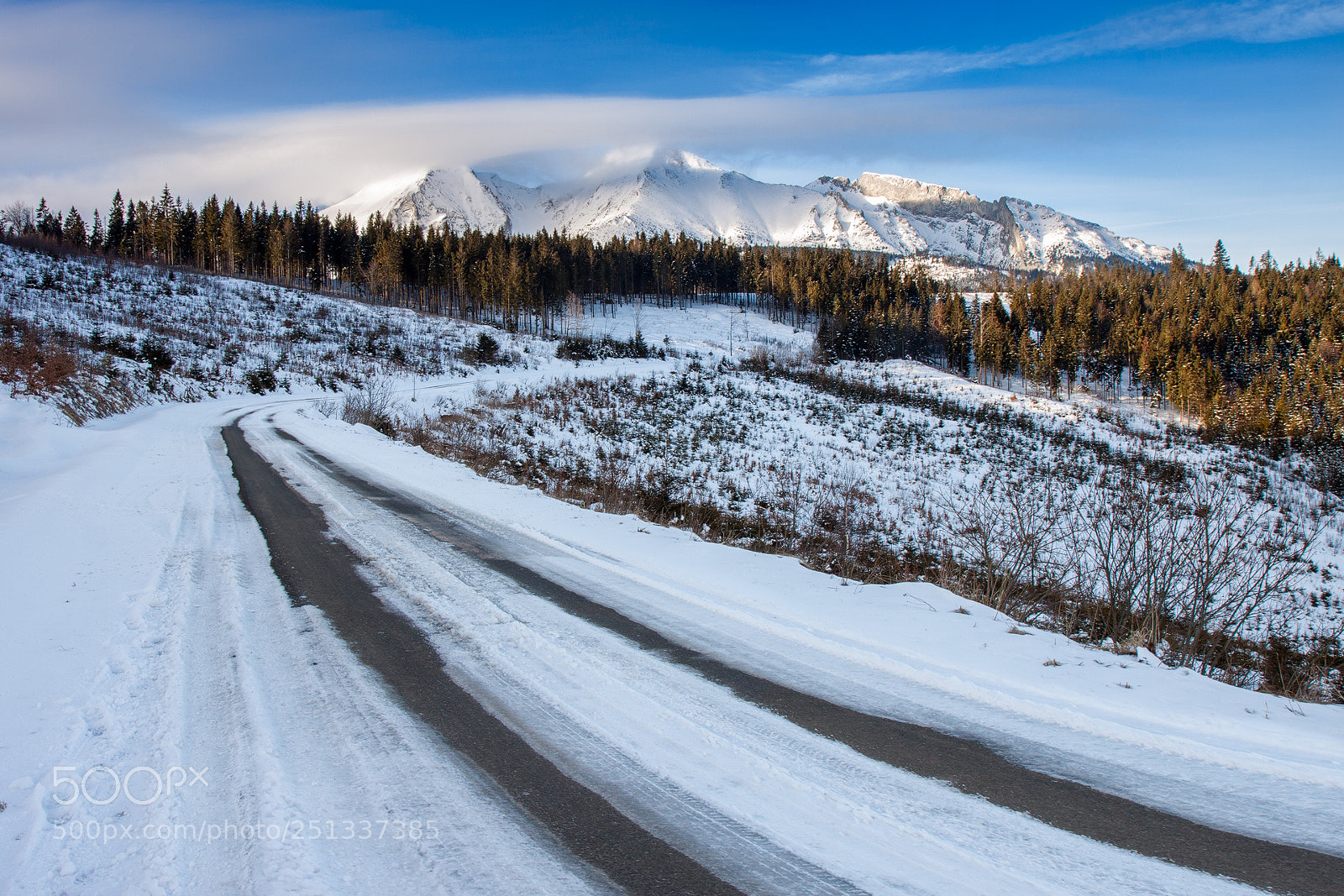 Canon EOS 50D sample photo. Road to the mountains photography