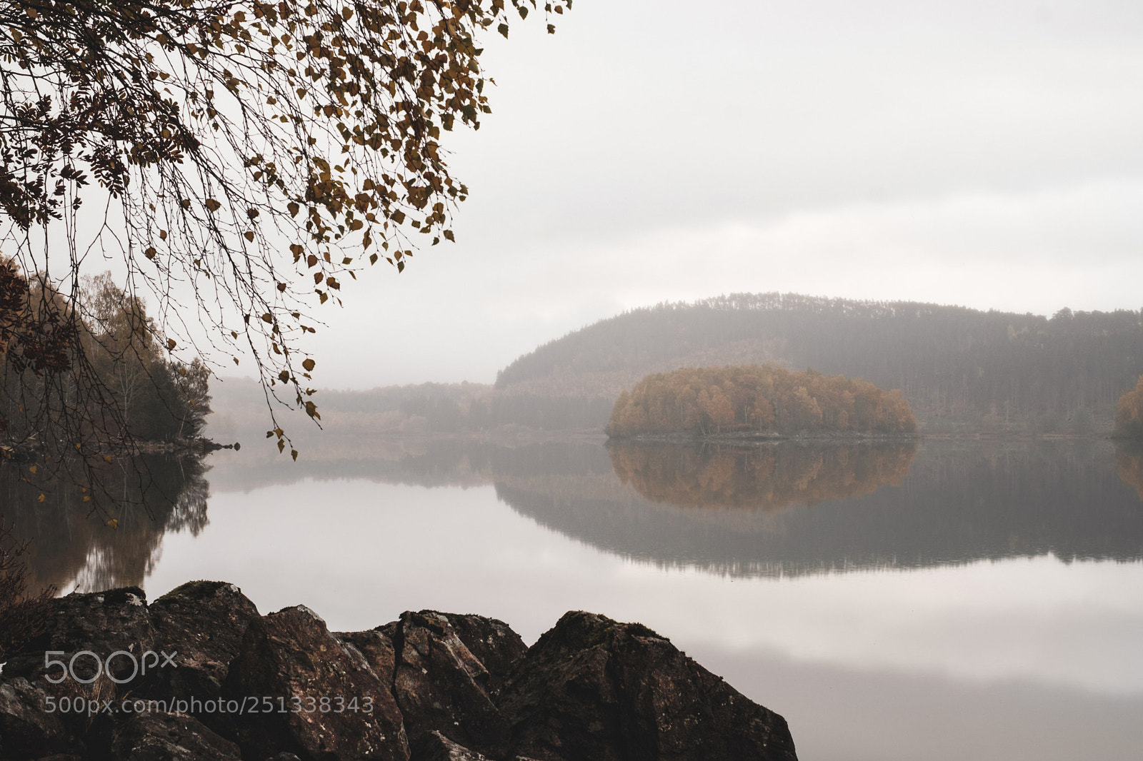 Fujifilm X-Pro2 sample photo. Loch in scottish highlands photography