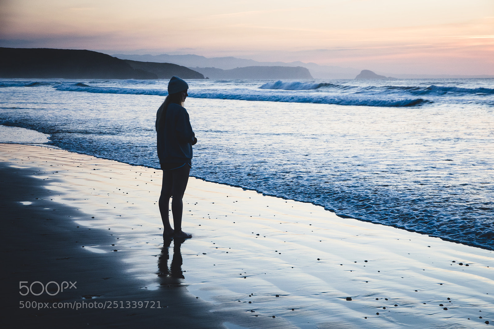 Nikon D3300 sample photo. Sunset and wet feet photography