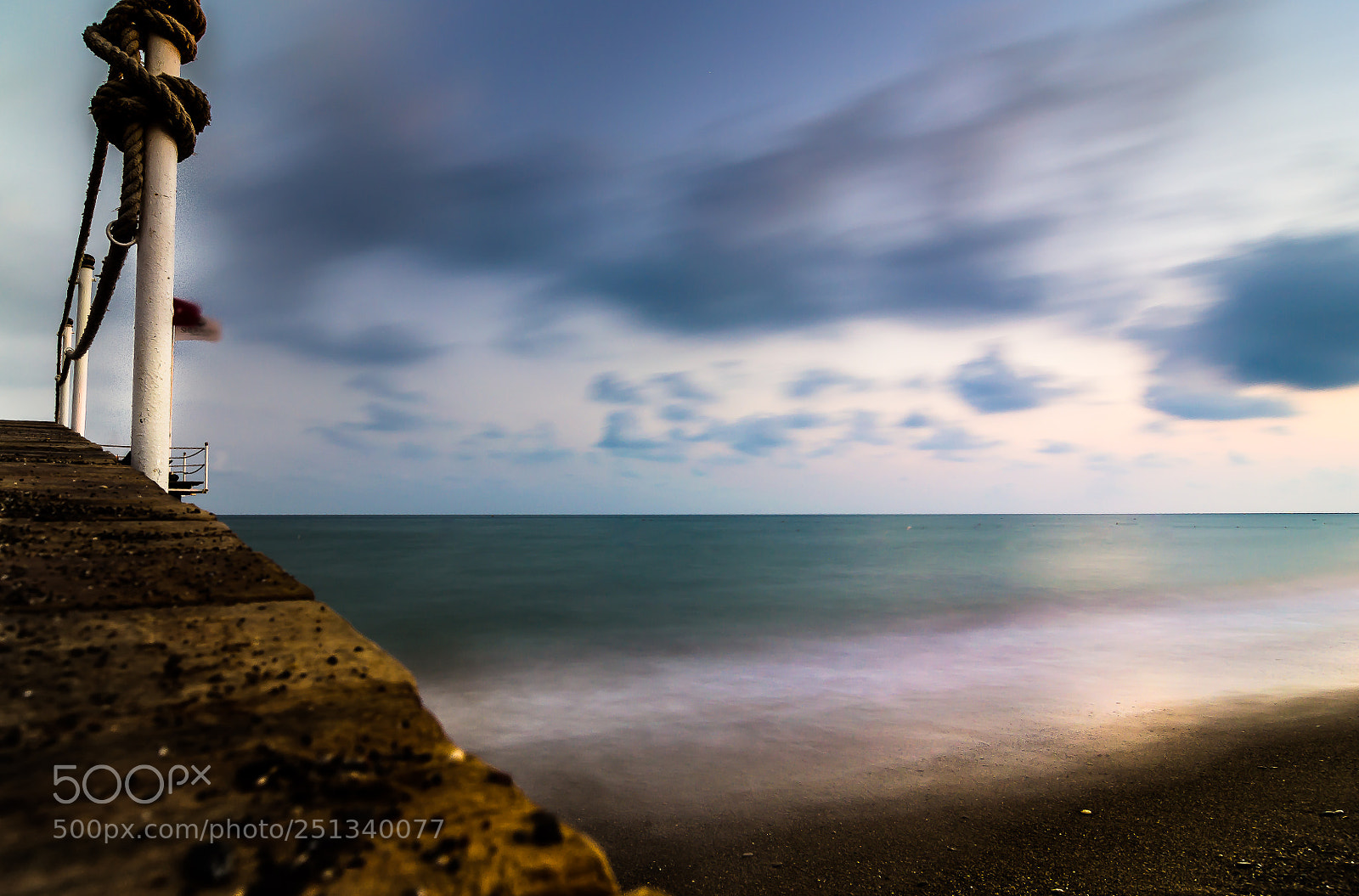 Nikon D3100 sample photo. Turkey beach longexposer photography