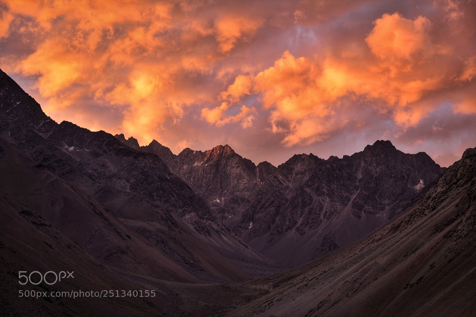 Nikon D5200 sample photo. Andes mountains photography